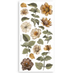 STAMPERIA GOLDEN HARMONY PAPER CUT-OUTS DOUBLE FACE -SBBCT01