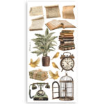 STAMPERIA GOLDEN HARMONY PAPER CUT-OUTS DOUBLE FACE -SBBCT01 - Изображение 2