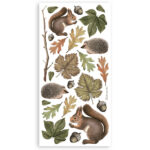 STAMPERIA FOREST PAPER CUT-OUTS DOUBLE FACE - SBBCT02