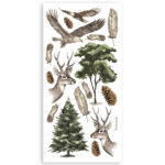 STAMPERIA FOREST PAPER CUT-OUTS DOUBLE FACE - SBBCT02 - Изображение 2