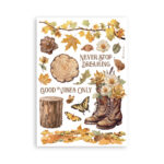 STAMPERIA GOLDEN HARMONY WASHI PAD 8 ЛИСТА A5 -SBW11 - Изображение 2