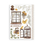 STAMPERIA GOLDEN HARMONY WASHI PAD 8 ЛИСТА A5 -SBW11 - Изображение 4