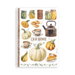 STAMPERIA GOLDEN HARMONY WASHI PAD 8 ЛИСТА A5 -SBW11 - Изображение 5