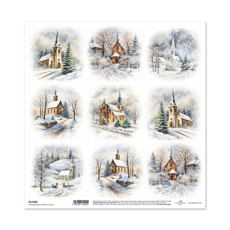 ITD COLLECTION ДИЗАЙНЕРСКИ КАРТОН 31/32 - SL1596 - Изображение 1