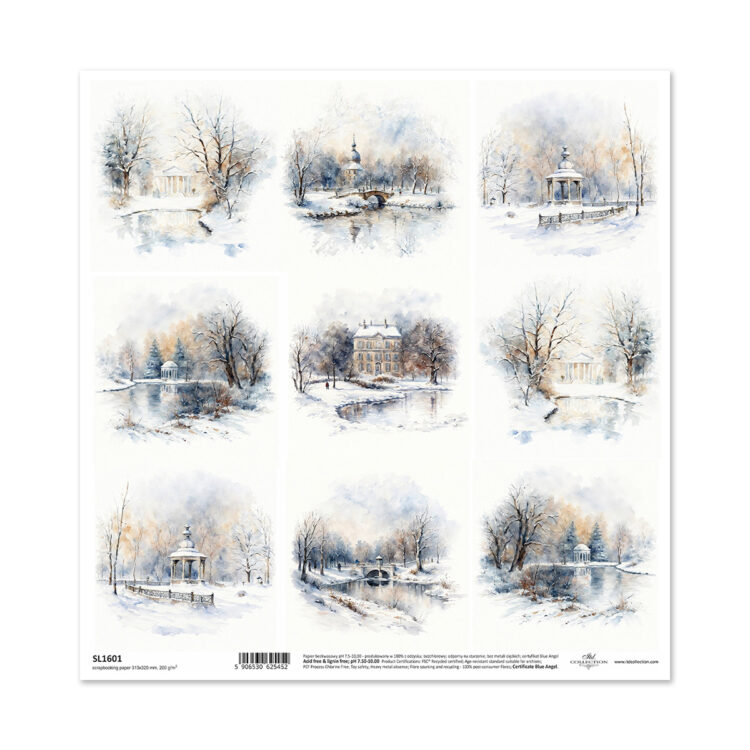 ITD COLLECTION ДИЗАЙНЕРСКИ КАРТОН 31/32 - SL1601 - Изображение 1