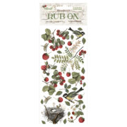 STAMPERIA FOREST СТИКЕРИ RUB ON 10,16/21,6СМ -DFLRB116
