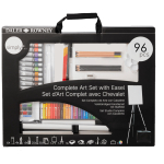 DALER ROWNEY ART STUDIO КОМПЛЕКТ СЪС СТАТИВ 96 ЧАСТИ
