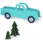 SIZZIX BIGZ XL ЩАНЦИ ЗА ИЗРЯЗВАНЕ  -BOX,VINTAGE,TRUCK - Изображение 3