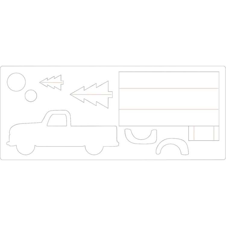 SIZZIX BIGZ XL ЩАНЦИ ЗА ИЗРЯЗВАНЕ  -BOX,VINTAGE,TRUCK - Изображение 2