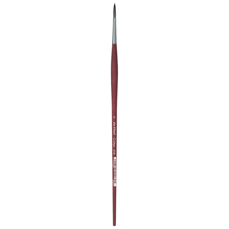 DA VINCI ЧЕТКА COLLEGE 8730 КРЪГЛА №6 - Изображение 1