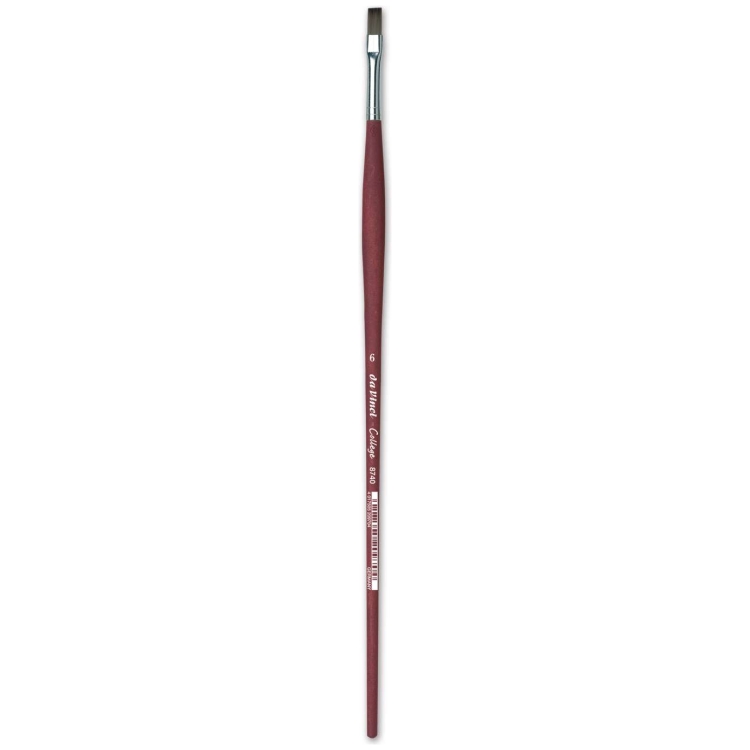 874006 DA VINCI ЧЕТКА COLLEGE 8740 ПЛОСКА №6 - Изображение 1