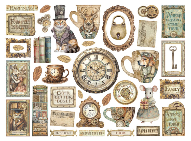 STAMPERIA ALTEREGO DIE CUTS 39 БР. DFLDC106 - Изображение 2