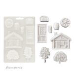 STAMPERIA ALTEREGO COTTAGE SOFT MOULD A5 -K3PTA5666 - Изображение 3