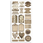 STAMPERIA OLD LACE PAPER CUT-OUTS DOUBLE FACE - SBBCT04 - Изображение 3