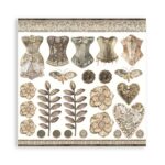 STAMPERIA OLD LACE БЛОКЧЕ ХАРТИЯ 20,3/20,3 СМ - SBBS116 - Изображение 2