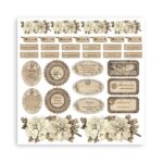 STAMPERIA OLD LACE БЛОКЧЕ ХАРТИЯ 20,3/20,3 СМ - SBBS116 - Изображение 33
