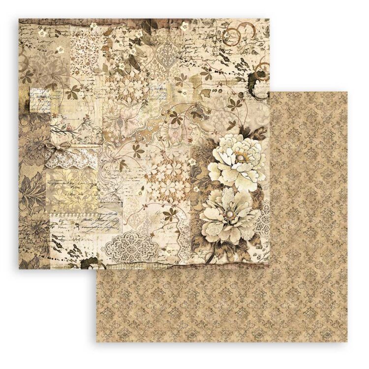 STAMPERIA OLD LACE БЛОКЧЕ ХАРТИЯ 20,3/20,3 СМ - SBBS116 - Изображение 32