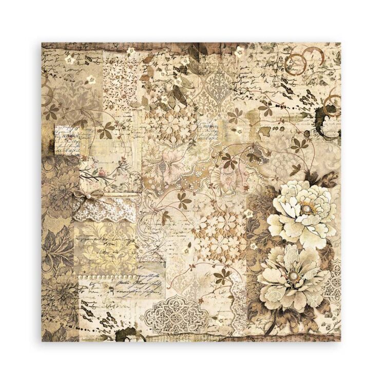 STAMPERIA OLD LACE БЛОКЧЕ ХАРТИЯ 20,3/20,3 СМ - SBBS116 - Изображение 31