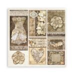STAMPERIA OLD LACE БЛОКЧЕ ХАРТИЯ 20,3/20,3 СМ - SBBS116 - Изображение 28