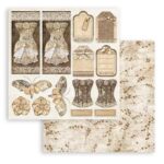 STAMPERIA OLD LACE БЛОКЧЕ ХАРТИЯ 20,3/20,3 СМ - SBBS116 - Изображение 11