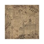 STAMPERIA OLD LACE POLYESTER FABRICS 30X30CM 4PCS SBPLT37 - Изображение 3