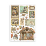 STAMPERIA ALTEREGO WASHI PAD 8 ЛИСТА A5 -SBW12 - Изображение 5