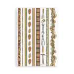 STAMPERIA ALTEREGO WASHI PAD 8 ЛИСТА A5 -SBW12 - Изображение 4