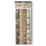 STAMPERIA OLD LACE POLYESTER FABRICS 30X30CM 4PCS SBPLT37