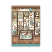 STAMPERIA ALTEREGO WASHI PAD 8 ЛИСТА A5 -SBW12
