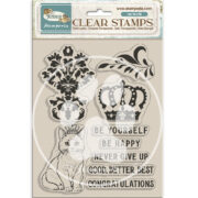 STAMPERIA ALTEREGO СИЛИКОНОВ ПЕЧАТ 14/18CM - WTK202