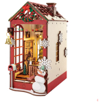 ROBOTIME 3D ДЪРВЕН ПЪЗЕЛ CHRISTMAS SCENE 289 ЧАСТИ TGC07