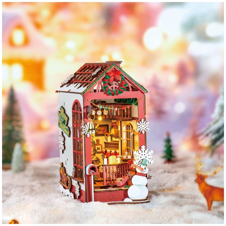 ROBOTIME 3D ДЪРВЕН ПЪЗЕЛ CHRISTMAS SCENE 289 ЧАСТИ TGC07 - Изображение 2
