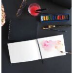 RHODIA TOUCH СКИЦНИК WATERCOLOR GRAIN SATINE 21/21СМ300ГР20Л - Изображение 2