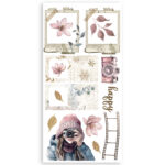 STAMPERIA DEWDROPS PAPER CUT-OUTS DOUBLE FACE - SBBCT06 - Изображение 4