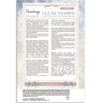 STAMPERIA DEWDROPS СИЛИКОНОВ ПЕЧАТ 14/18CM - WTK205 - Изображение 3