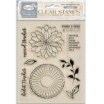 STAMPERIA DEWDROPS СИЛИКОНОВ ПЕЧАТ 14/18CM - WTK205 - Изображение 2