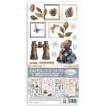 STAMPERIA DEWDROPS PAPER CUT-OUTS DOUBLE FACE - SBBCT06