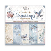 STAMPERIA DEWDROPS БЛОКЧЕ ХАРТИЯ 20,3/20,3 СМ - SBBS119
