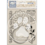 STAMPERIA DEWDROPS СИЛИКОНОВ ПЕЧАТ 14/18CM - WTK205