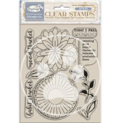 STAMPERIA DEWDROPS СИЛИКОНОВ ПЕЧАТ 14/18CM - WTK205