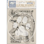 STAMPERIA DEWDROPS СИЛИКОНОВ ПЕЧАТ 14/18CM - WTK206