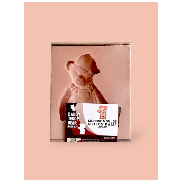 101351 SMARTA СИЛИКОНОВИ МОЛДОВЕ - DADDY TEDDY BEAR SK1013051 - Изображение 1