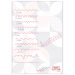 SMARTA ФОРМИ ЗА ИЗРЯЗВАНЕ - PATTERNED RULER CUTTER SK1017003 - Изображение 2