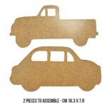 STAMPERIA ART OF TRAVELLING МДФ ЕЛЕМЕНТИ CARS - KLSM32 - Изображение 2