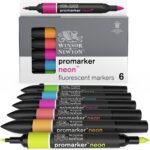 W&N PROMARKER КОМПЛЕКТ 6 ЦВ NEON