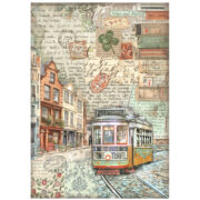 STAMPERIA ART OF TRAVELLДЕКУПАЖНА ОРИЗОВА ХАРТИЯ А4-DFSA4975