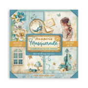 STAMPERIA MASQUERADE БЛОКЧЕ 20,3/20,3 СМ -SBBSXB08