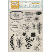 STAMPERIA MASQUERADE СИЛИКОНОВ ПЕЧАТ 14/18CM - WTK214