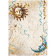 STAMPERIA MASQUERADE ДЕКУПАЖНА ОРИЗОВА ХАРТИЯ А4-DFSA4982