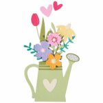 SIZZIX THINLITS ЩАНЦИ ЗА ИЗРЯЗВАНЕ - SPRINKLED WITH LOVE